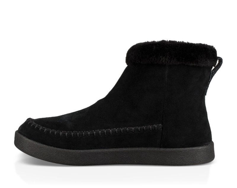 Black Sanuk Nice Bootah Suede Women's Boots | 15XTCNLVQ