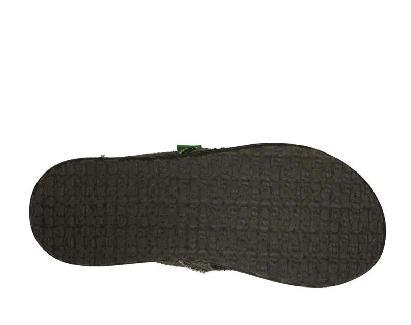 Black Sanuk Vagabond Kids' Sidewalk Surfers | 56PGTYBSO