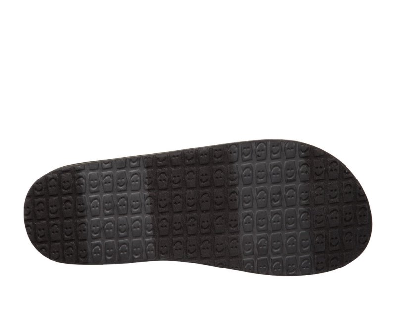 Brown / Black Sanuk You Got My Back III Men's Slippers | 92DLYRHOI