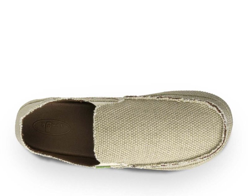 Brown Sanuk Rounder Men's Shoes | 67RLWFJQI