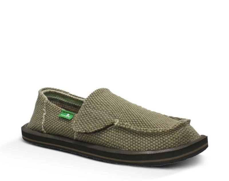 Brown Sanuk Vagabond Kids' Sidewalk Surfers | 38IKPXGZY