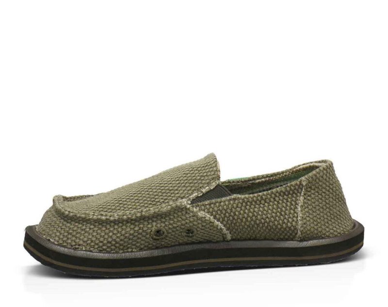 Brown Sanuk Vagabond Kids' Sidewalk Surfers | 38IKPXGZY