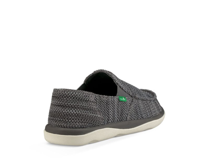 Grey Sanuk Mesh Vagabond Tripper Men's Sidewalk Surfers | 34EFUAVGR