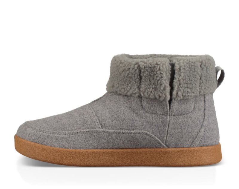 Grey Sanuk New Bootah Women's Boots | 73CKSIAQD