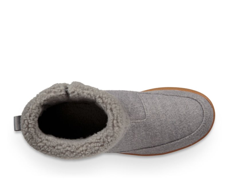 Grey Sanuk New Bootah Women's Boots | 73CKSIAQD