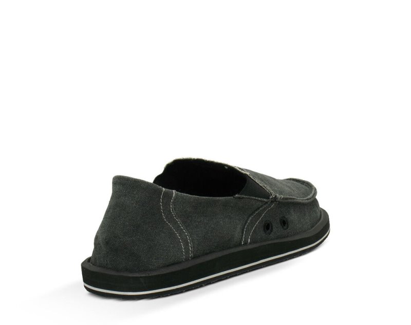 Grey Sanuk Pick Pocket Men's Shoes | 73KIMXASD