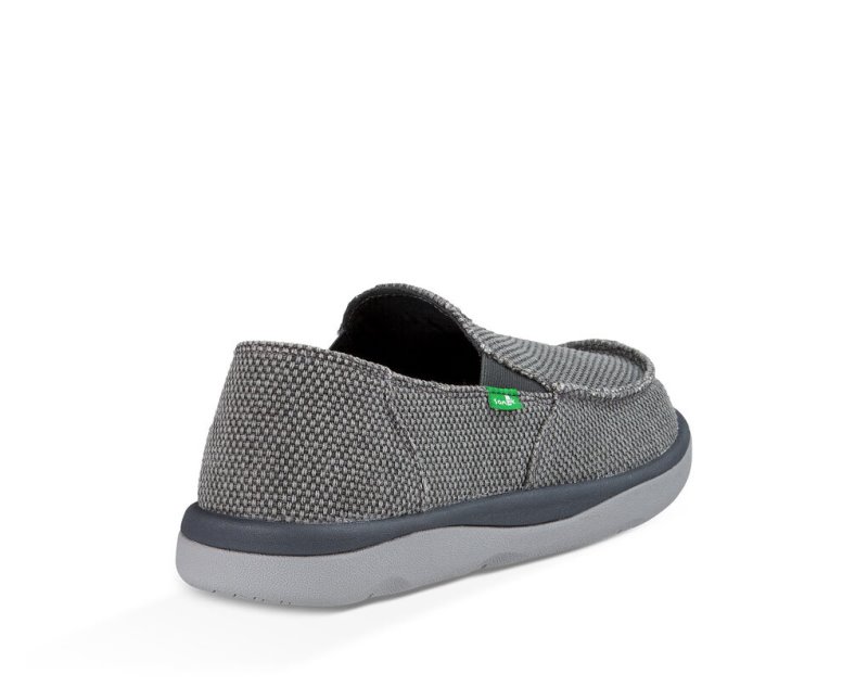 Grey Sanuk Vagabond Tripper Men's Sidewalk Surfers | 83RCGOSTJ