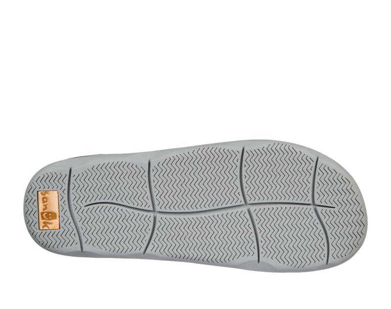 Grey Sanuk Vagabond Tripper Men's Sidewalk Surfers | 83RCGOSTJ