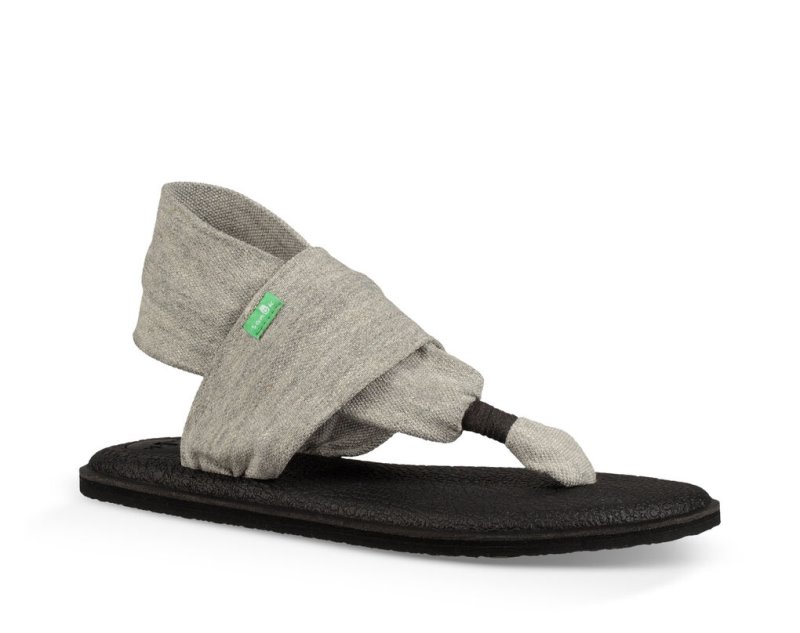 Grey Sanuk Yoga Slings 2 Women's Sandals | 78RFIOTNE