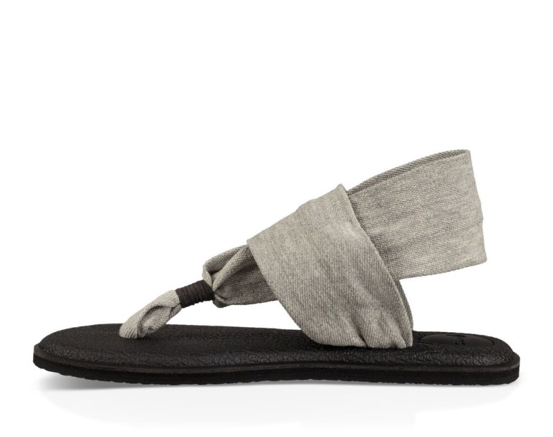 Grey Sanuk Yoga Slings 2 Women's Sandals | 78RFIOTNE