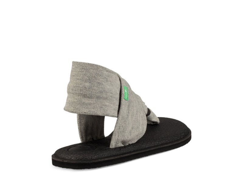 Grey Sanuk Yoga Slings 2 Women's Sandals | 78RFIOTNE