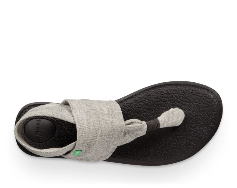 Grey Sanuk Yoga Slings 2 Women's Sandals | 78RFIOTNE