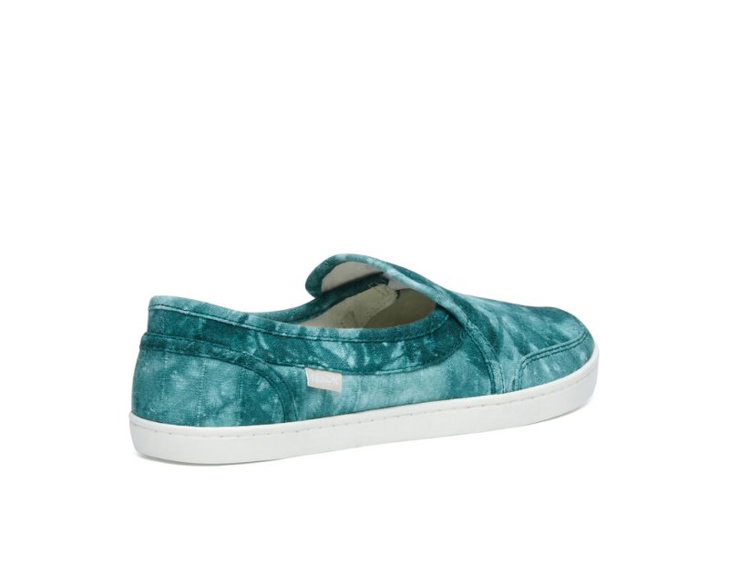 Turquoise Sanuk Pair O Dice Tie Dye Women's Shoes | 96VJHTQMZ