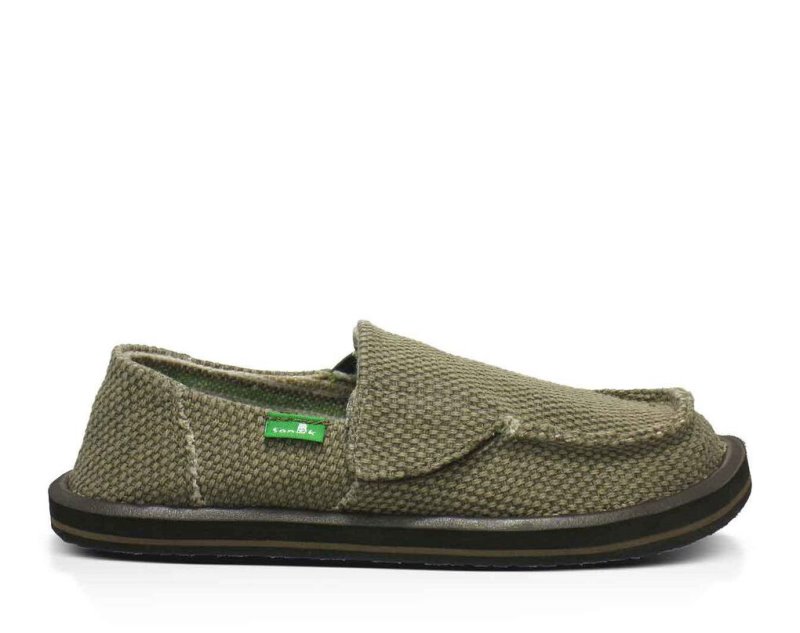 Brown Sanuk Vagabond Kids' Sidewalk Surfers | 38IKPXGZY