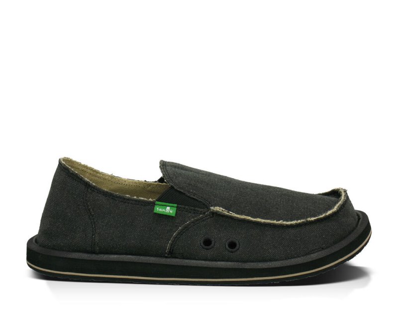 Grey Sanuk Vagabond Men's Shoes | 35LESFGKX