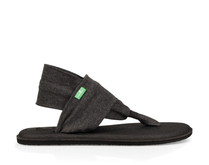 Grey Sanuk Yoga Sling 2 Women's Sandals | 52TAQESRU